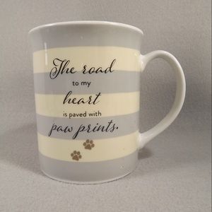 Paw Prints Fringe Studios Coffee Mug 10 ounces